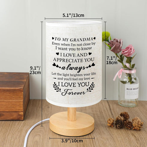 Personalized Grandma Night Light Perfect Birthday Gift from Grandkids
